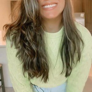 Super Cute & Cozy JCrew Cable Crewneck Sweater (VIDEO INCLUDED)